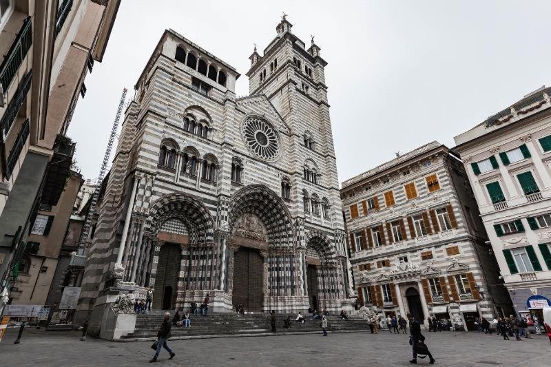 Attico Palazzo Giustiniani Génova Exterior foto