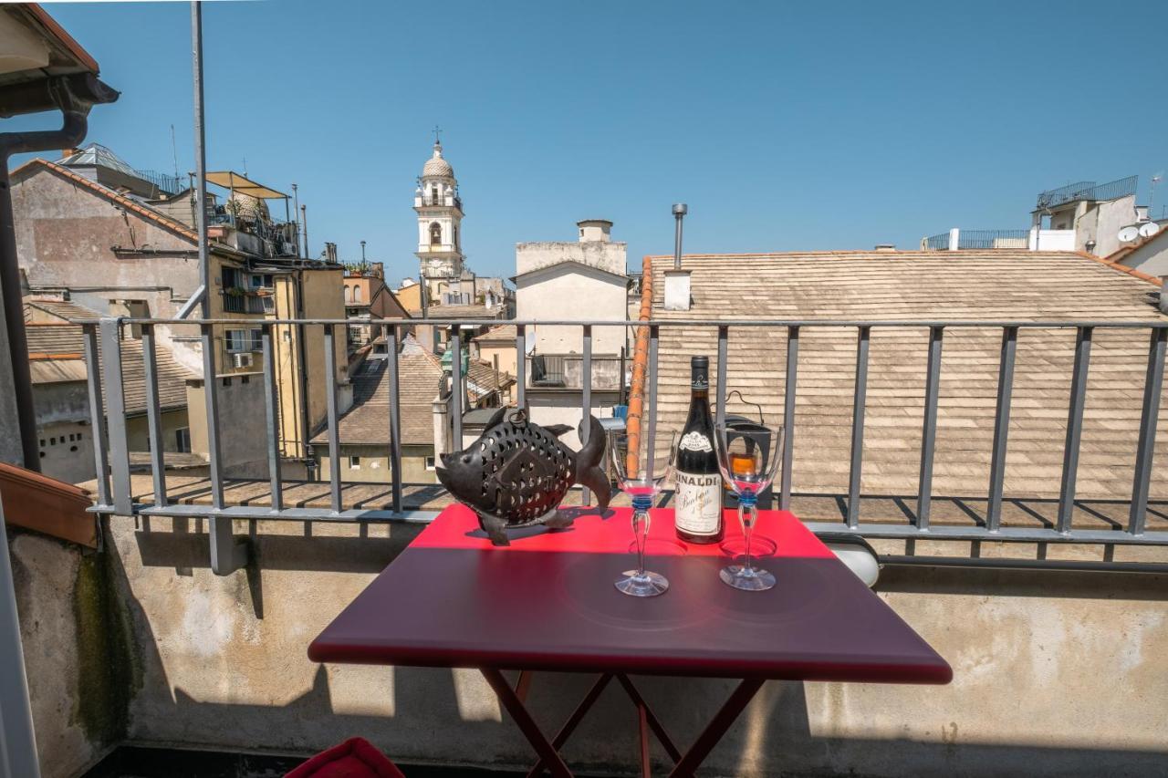 Attico Palazzo Giustiniani Génova Exterior foto